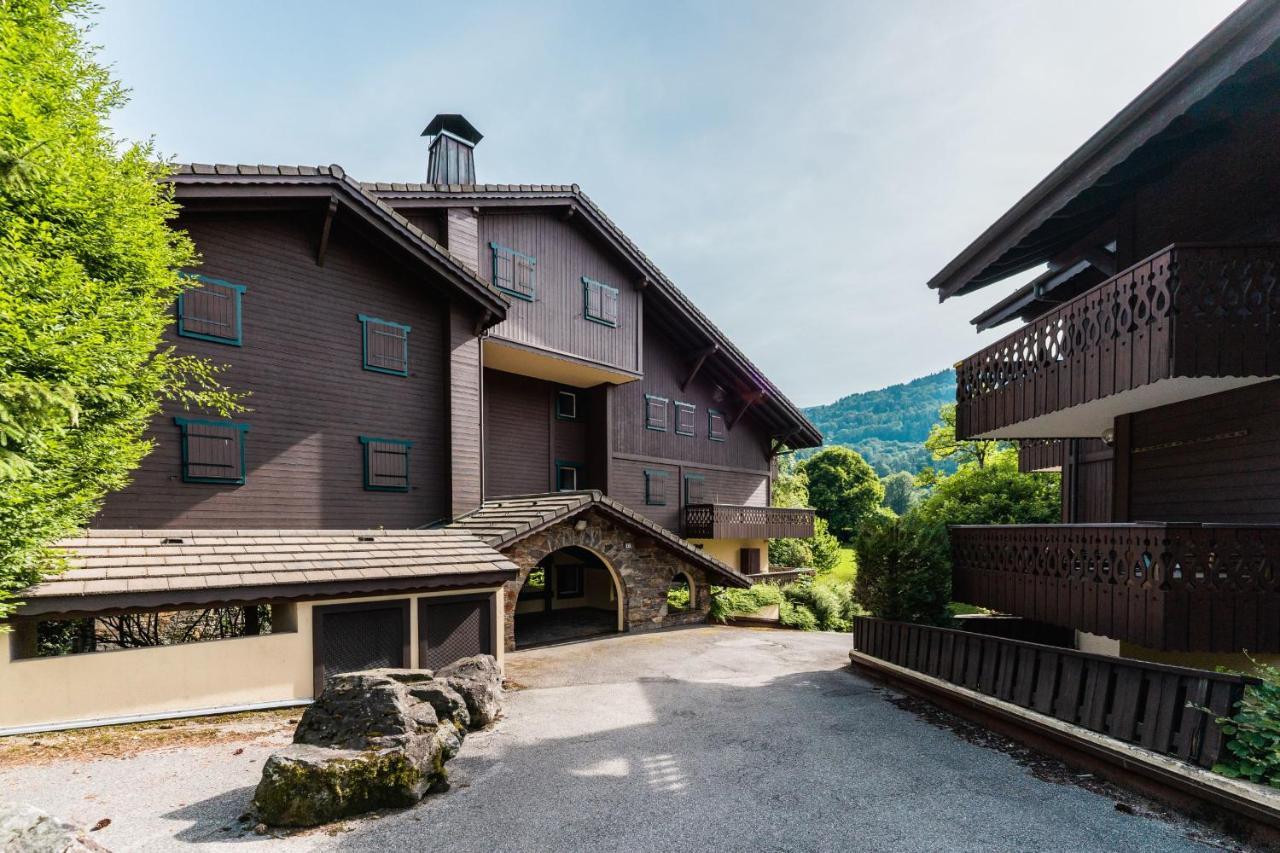 Encantador apartamento con balcones a 5min del telecabina Bettex Villa Saint-Gervais-les-Bains Exterior foto