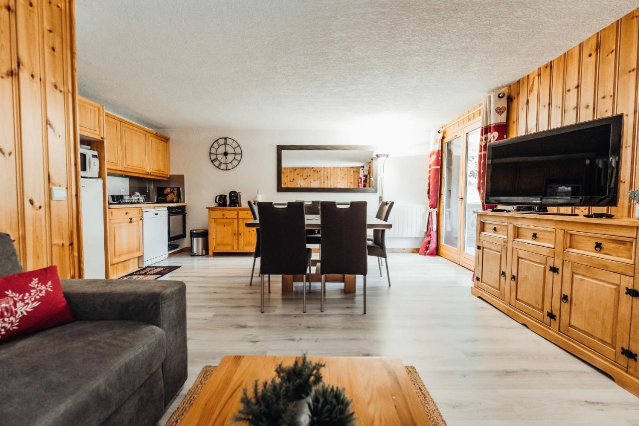 Encantador apartamento con balcones a 5min del telecabina Bettex Villa Saint-Gervais-les-Bains Exterior foto